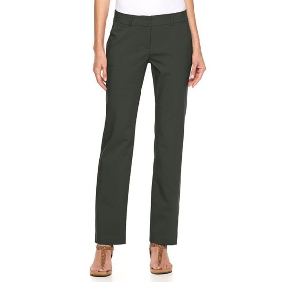 women's apt 9 torie midrise modern fit straight-leg dress pants Apt. 9 Torie Straight-Leg Dress Pants